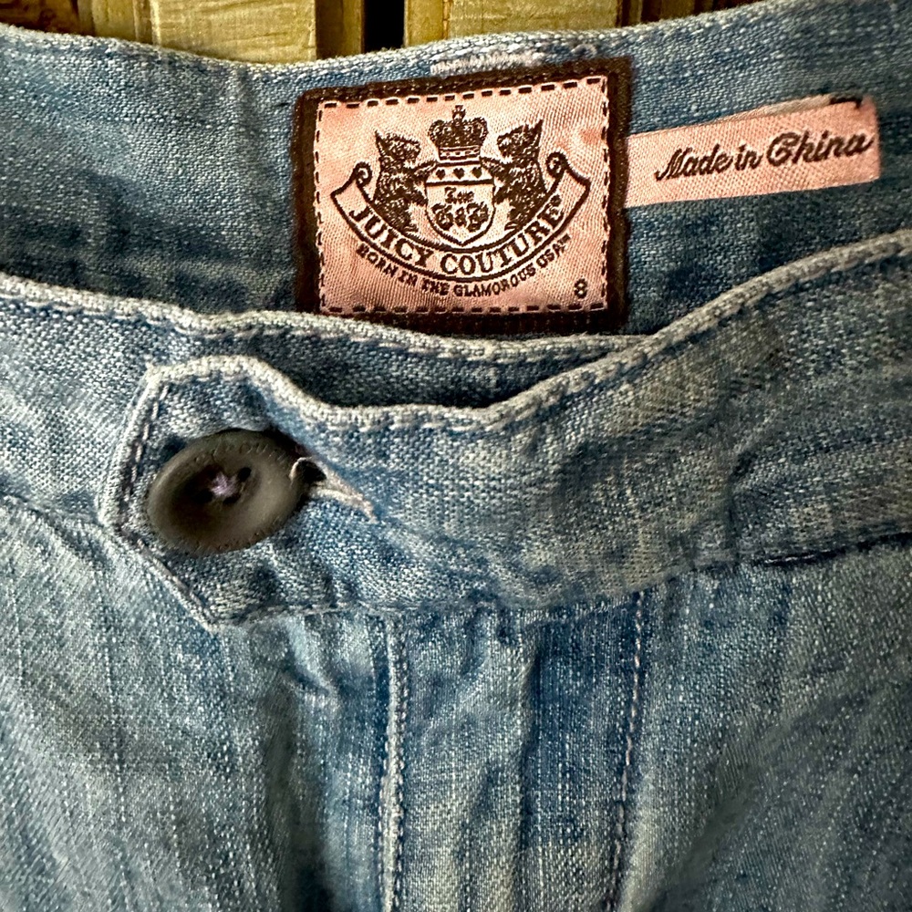 Wide Leg Juicy Couture Jeans size 8